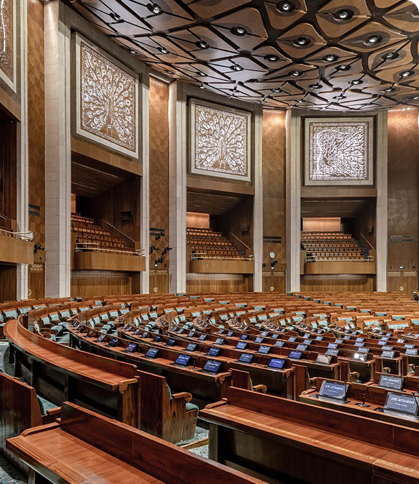 Parliament interior